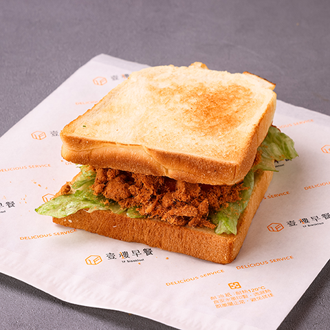 肉鬆吐司